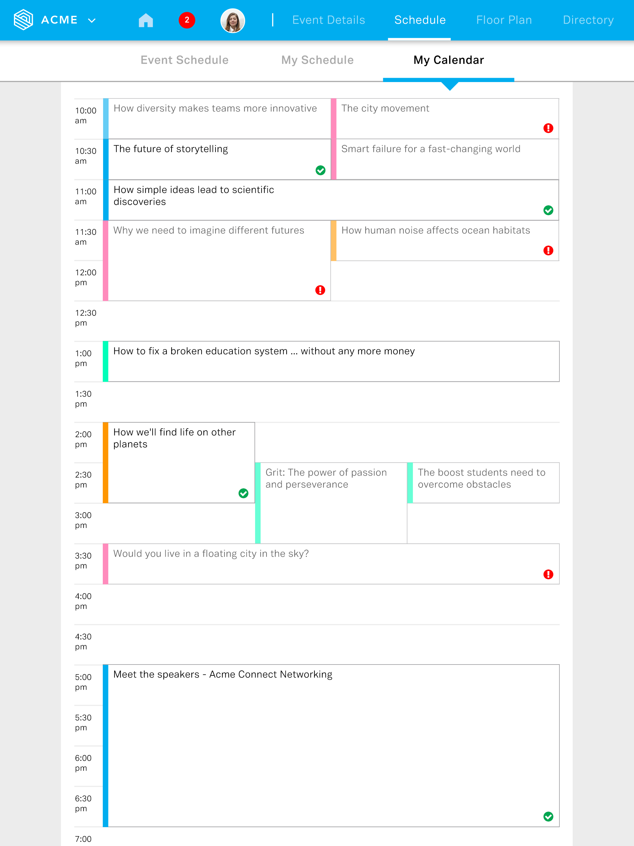 klik Event App screenshot 7