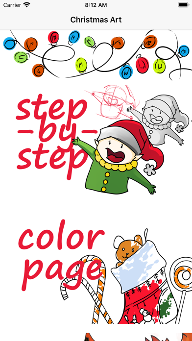 Christmas Drawing Guide screenshot 2