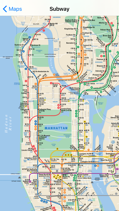 Exit Strategy NYC Subway Map Screenshot