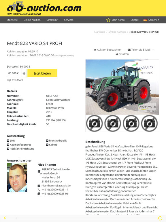 Screenshot #5 pour ab-auction