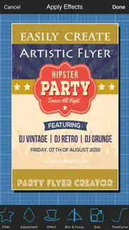 party flyer creator iphone resimleri 4