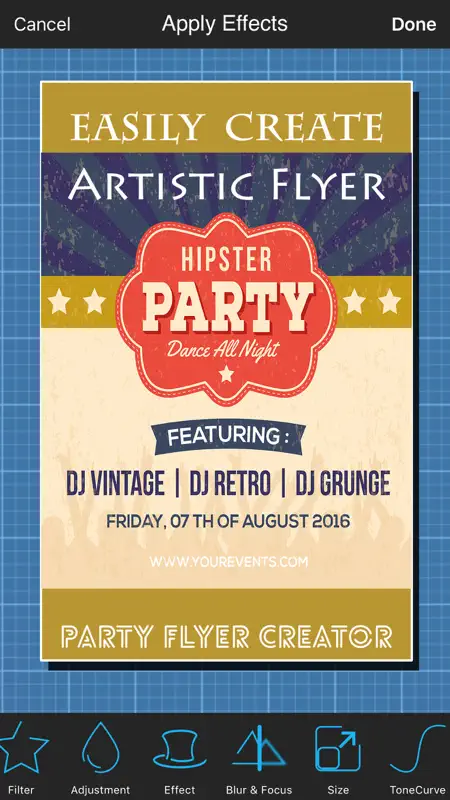 Party Flyer Creator screenshot 4 of 5