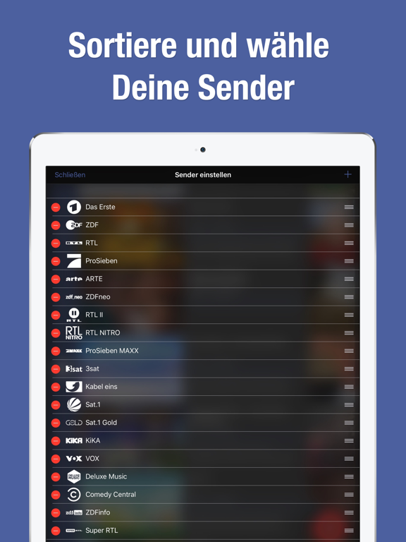 Screenshot #6 pour TV Programm App