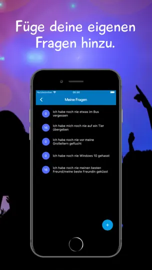 Screenshot von I Never Party auf dem iPhone 7