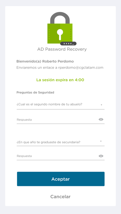 Screenshot #3 pour AD Password Recovery