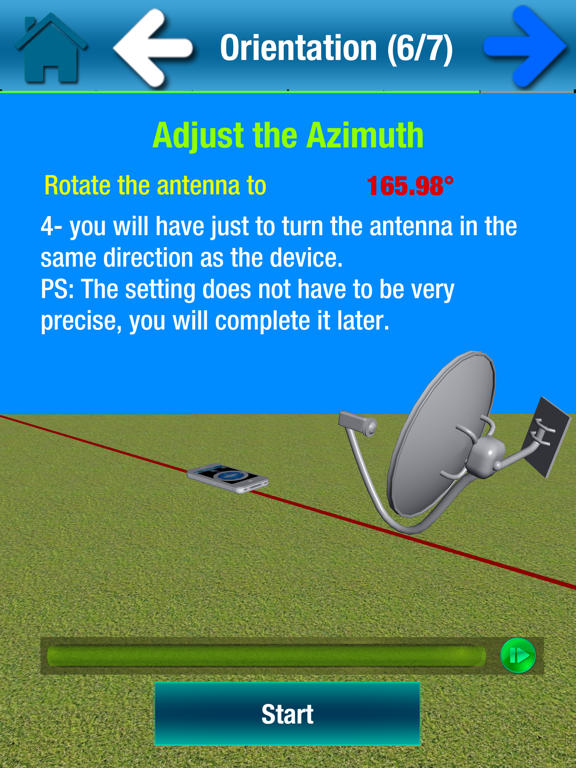 SatCatcher-Dish Set & Pointing iPad screenshot 6 - Utilities app