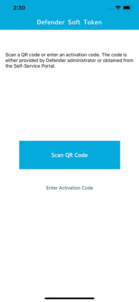 Defender Soft Token - Business App | MWM