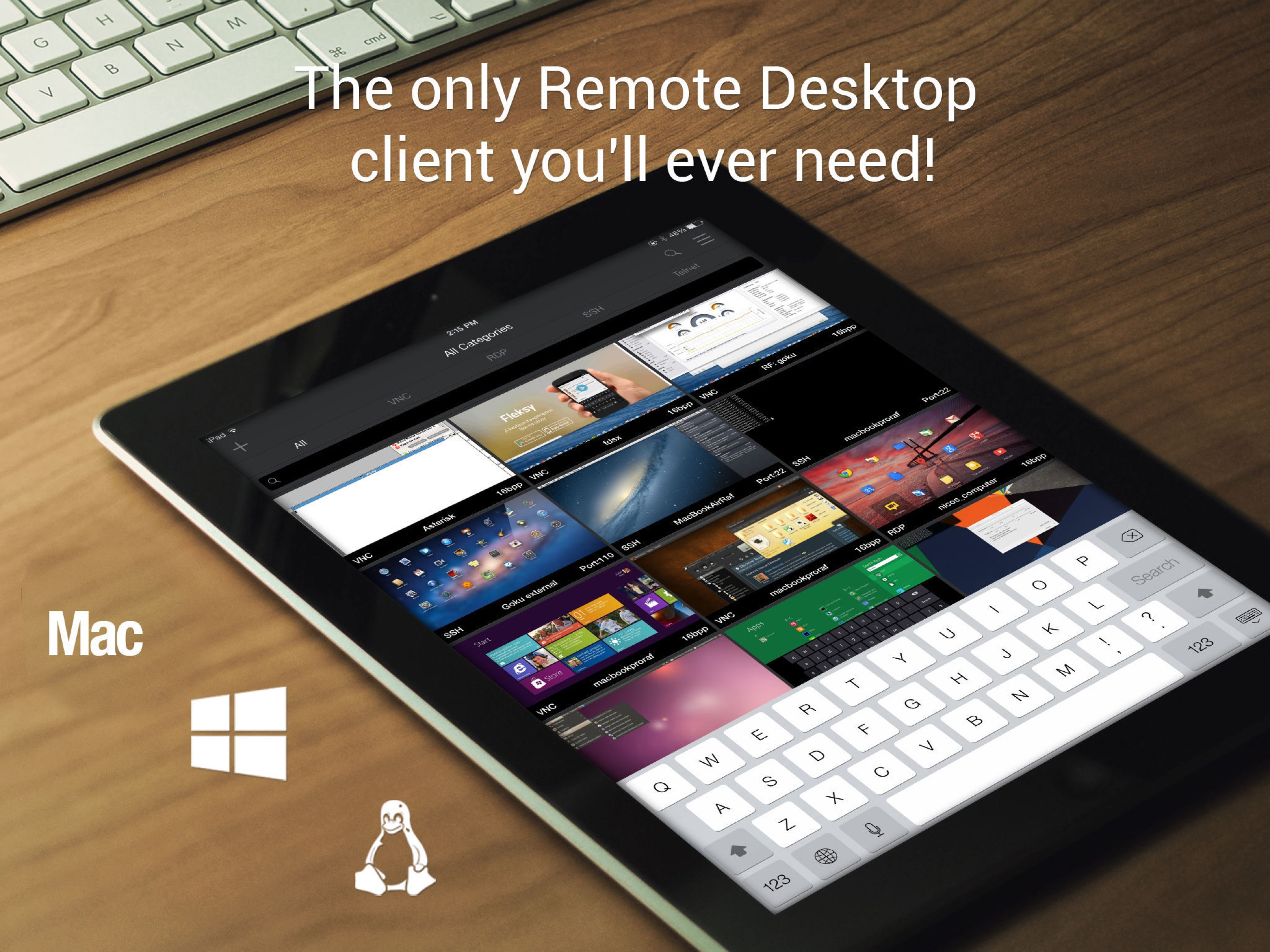 Remoter Pro (VNC, SSH & RDP) screenshot 4