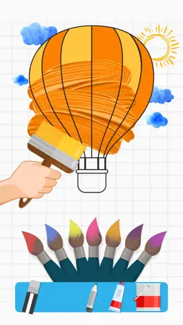 Game screenshot Kids Coloring Book Games apk