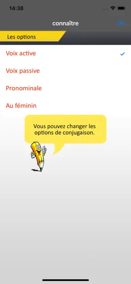 Game screenshot French verbs conjugation hack