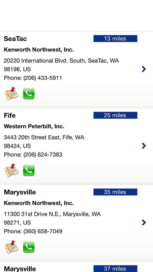 #3. TRP Retailer Locator (iOS) 由: PACCAR Inc
