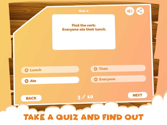 Screenshot #5 pour Verbe Choix Multiple Quiz Jeux