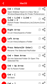 Handy Shortcut Keys screenshot