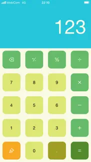 design your own calculator iphone screenshot 1
