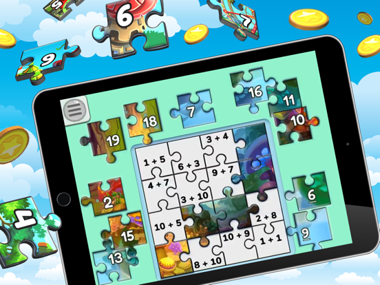 Reken puzzels: Tafels oefenen iPad app afbeelding 2