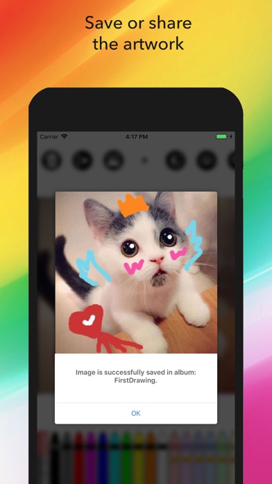 1st Drawing iPhone screenshot 5 - Entertainment app