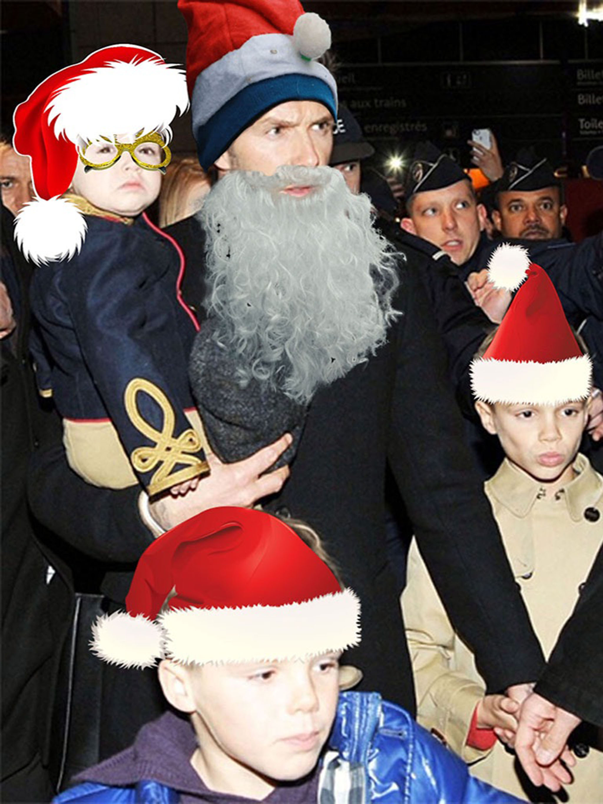 Make Santa Claus - Xmas Booth