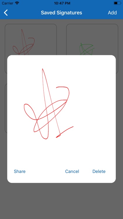 Digital Signatures screenshot-5