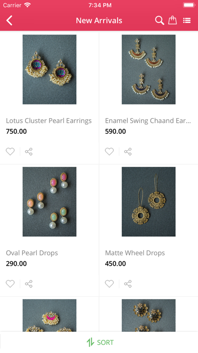 Zahana Accessories Screenshot