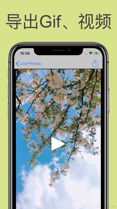 Screenshot #3 pour Live2gif - 实况 Livephoto转视频GIF