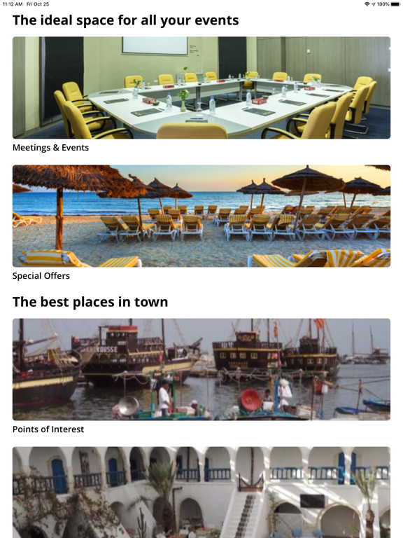 Seabel Hotels iPad screenshot 5 - Travel app