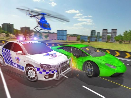 Police Escape Car Driver iPad screenshot