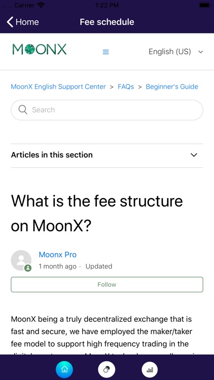MoonX Crypto Trading Platform screenshot-9