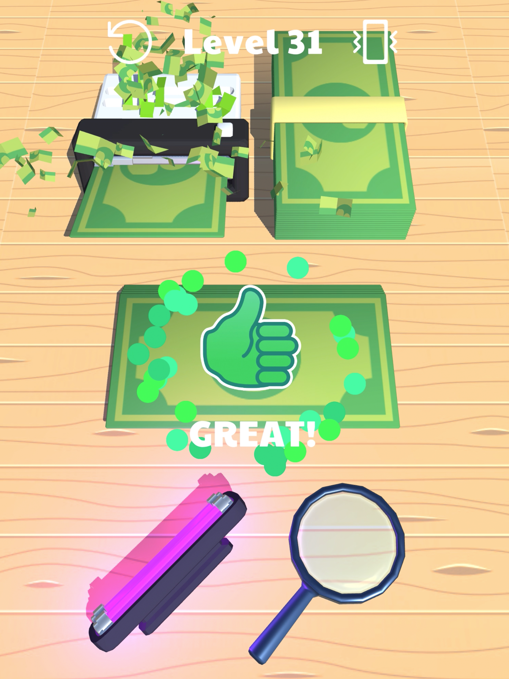 Money Buster 3D: Fake or Real