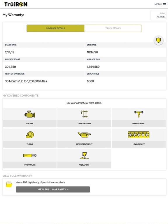 Screenshot #5 pour TruIron - Limited Warranties