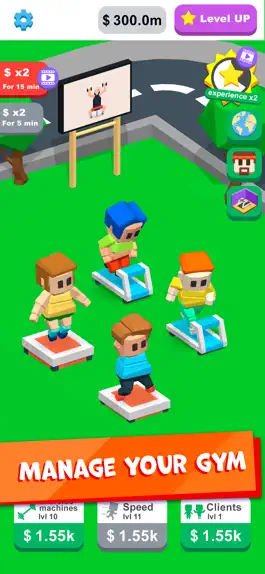 Game screenshot Idle Gym City - fitness tycoon mod apk