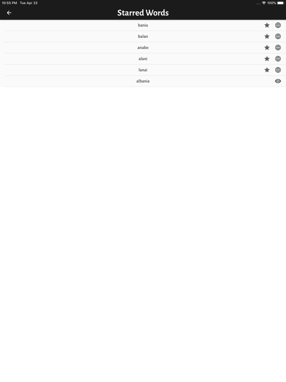 Screenshot #6 pour Word Unscrambler/Finder