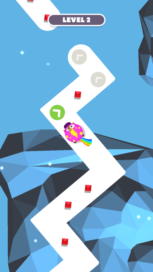 #4. Tap and Run - cloudy sky (iOS) Tekijänä: Andrii Oliinyk
