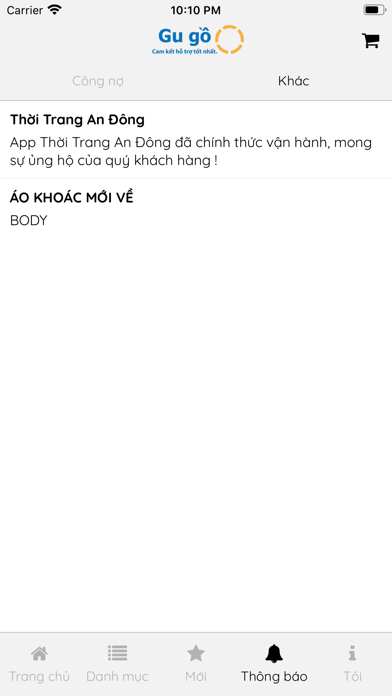 Thời Trang An Đông Screenshot