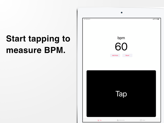 Music Practice Tool Metronotes iPad screenshot 2 - Music app