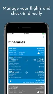 boarding pass - flight checkin iphone resimleri 2