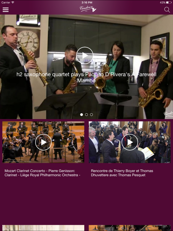 Screenshot #4 pour MY VANDOREN TV