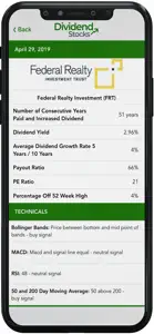 Dividend Stocks screenshot #4 for iPhone
