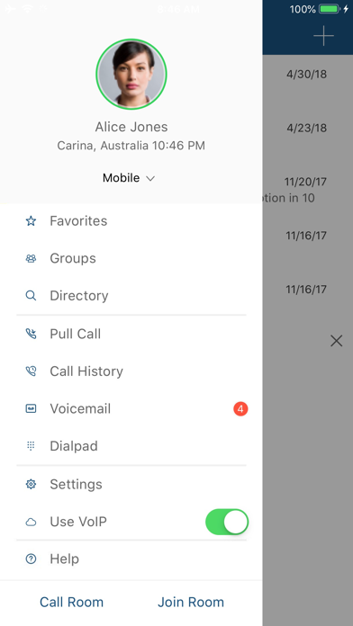 UC-Connect Screenshot