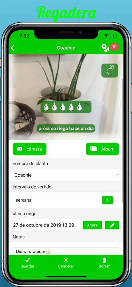 Regadera