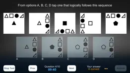 abstract reasoning test iphone capturas de pantalla 1