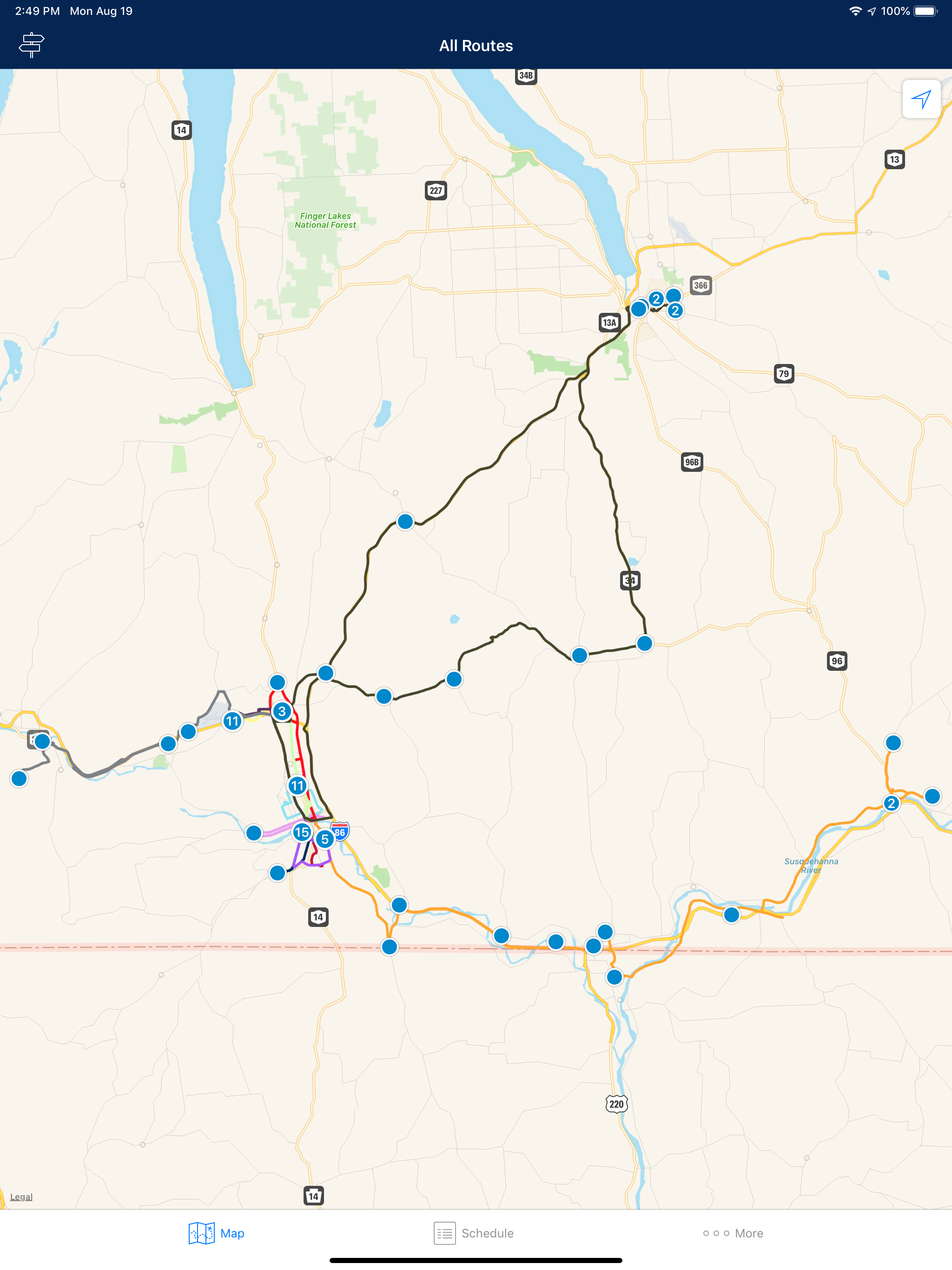 Ride C TRAN screenshot 5