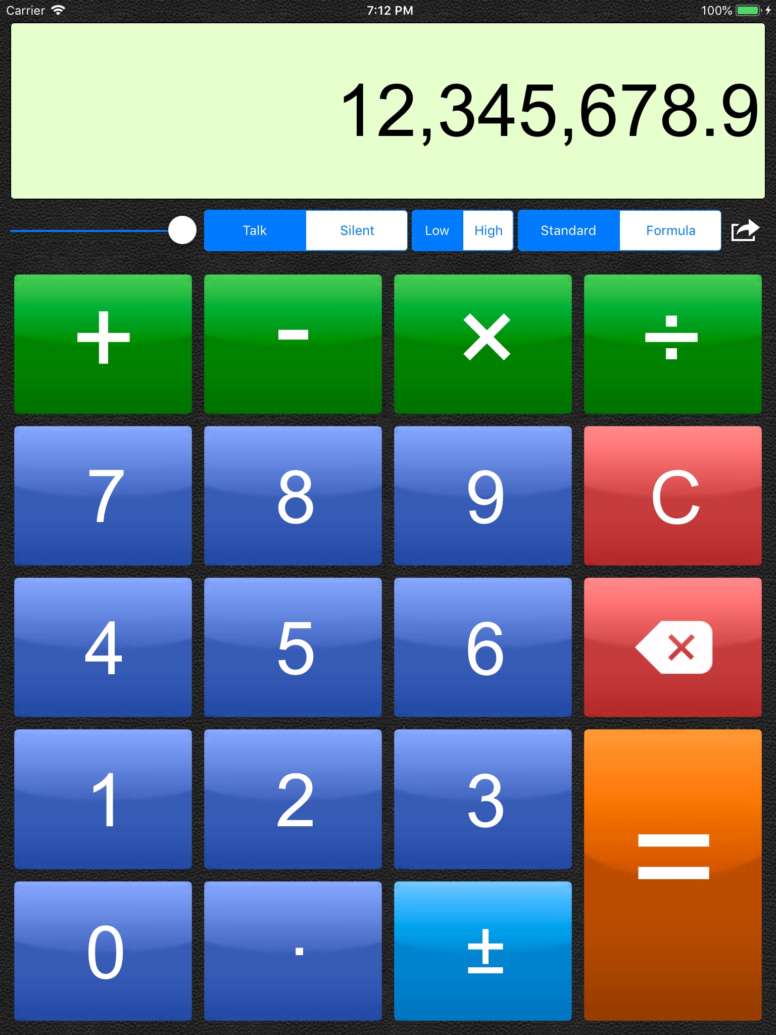 Talking Calculator screenshot 2