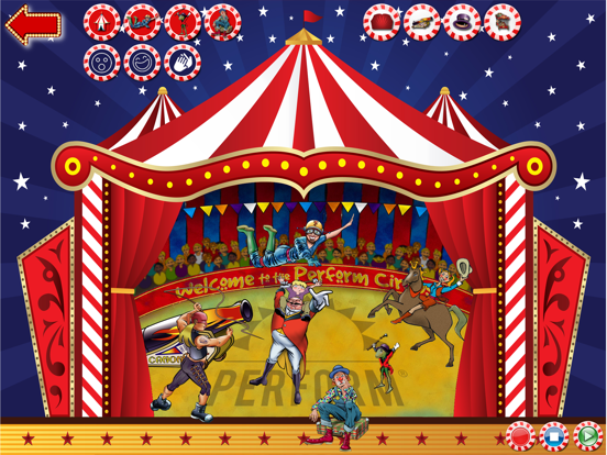 Perform Circus iPad screenshot