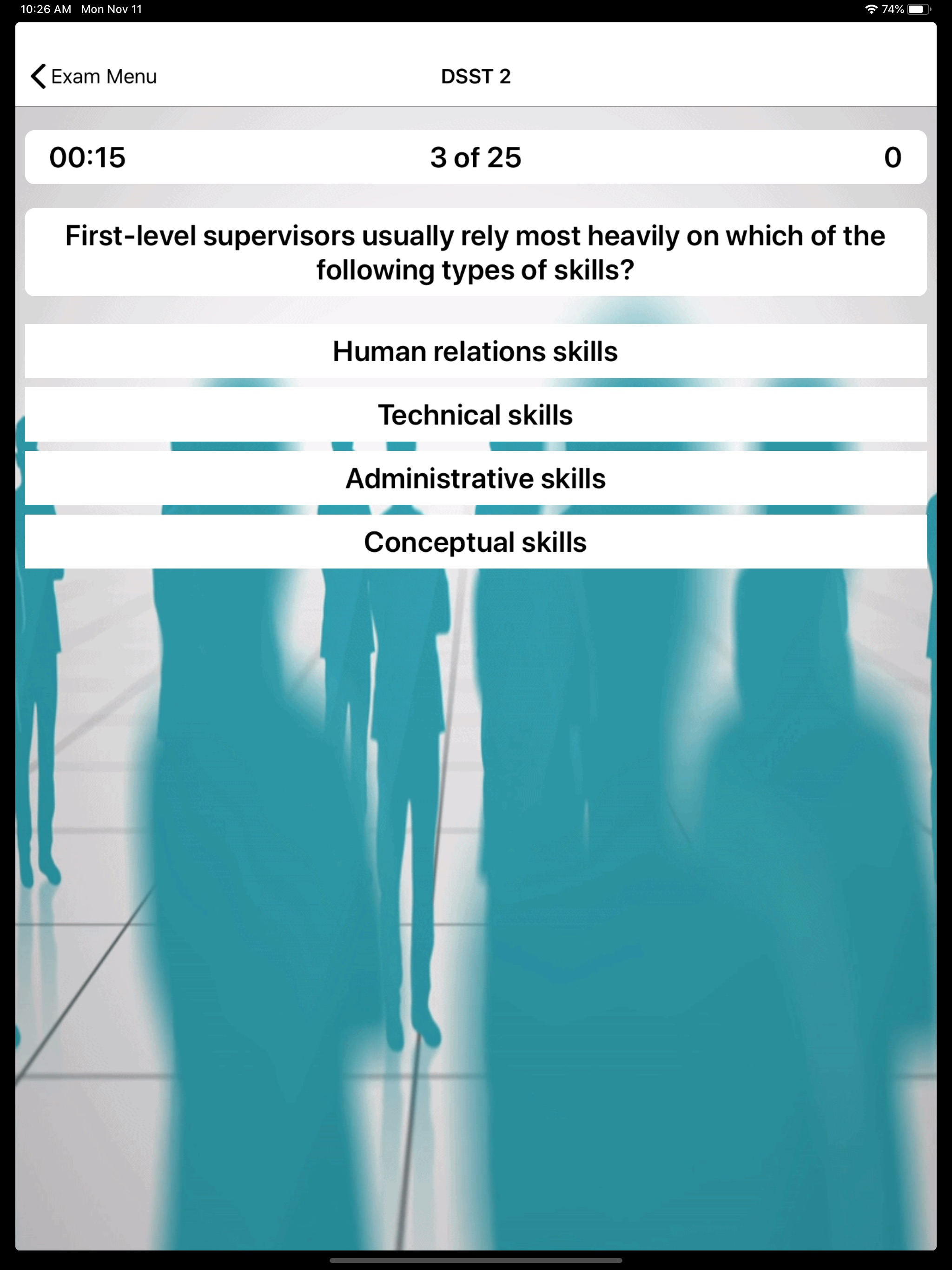 DSST Supervision Prep screenshot 16