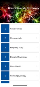 Learn Psychology Basics screenshot #7 for iPhone