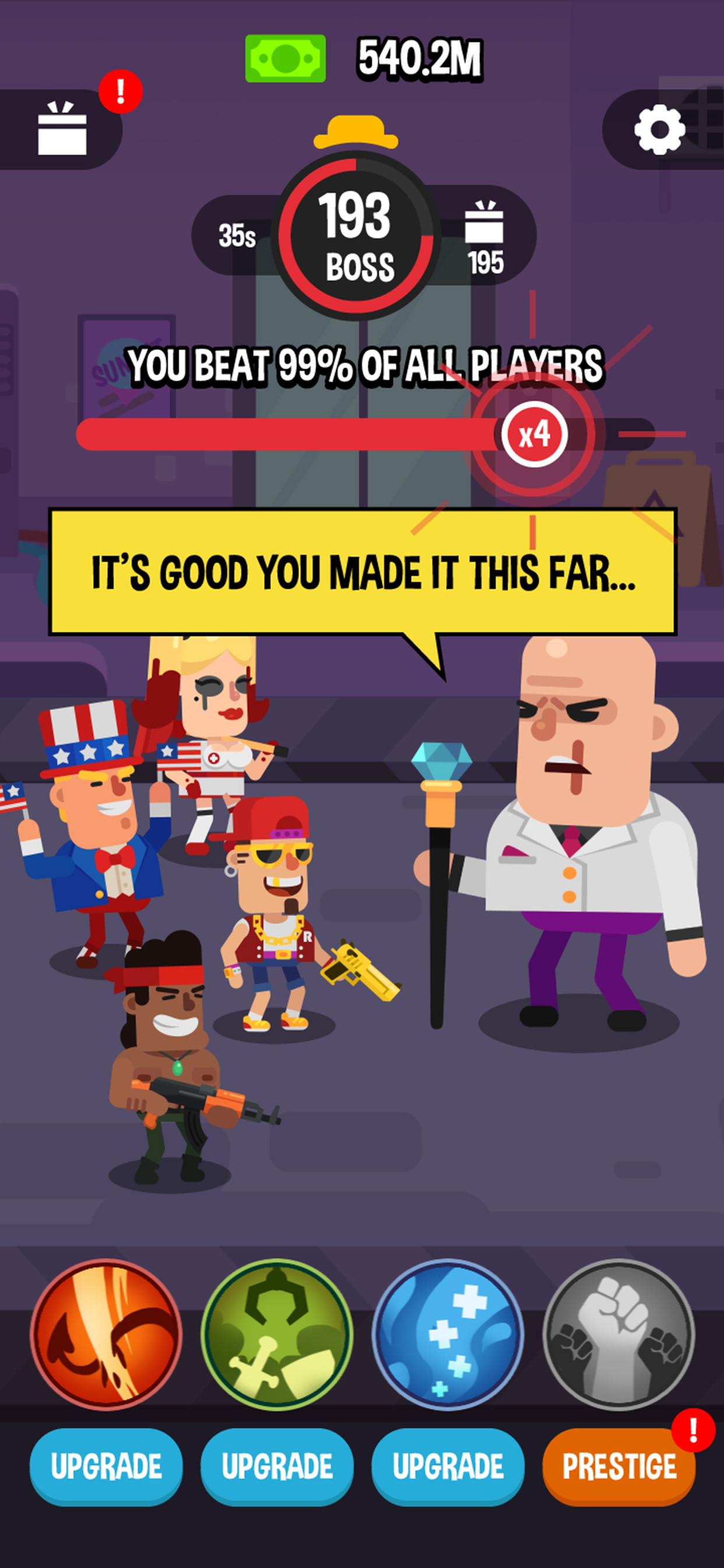 Gangmaster: Idle Mafia War screenshot 3