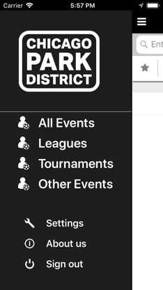 Chicago Park Dist. - Athletics screenshot 1