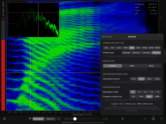 Screenshot #1 for Audio Analyzer