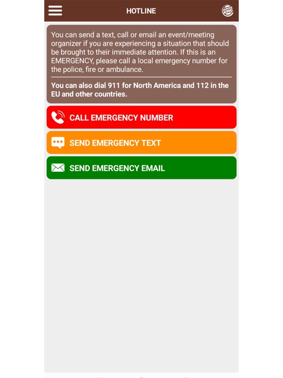 Burger King Convention iPad screenshot 10 - Business app