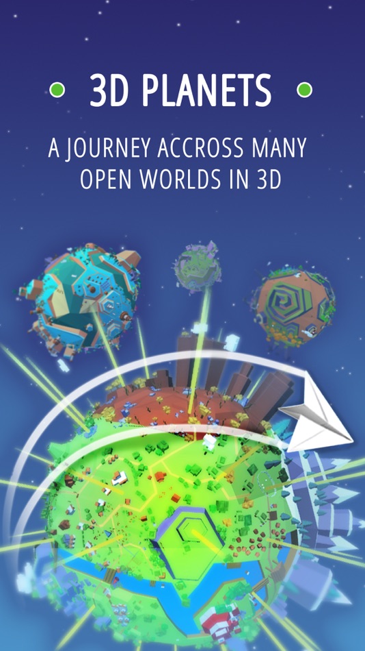 #2. Paper Plane Planet (iOS) 由: OHM Games